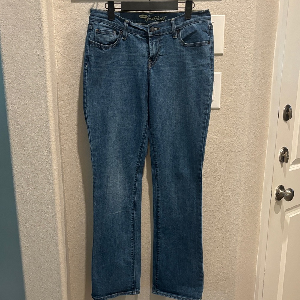 Old Navy Classic Blue Boot Cut Jeans